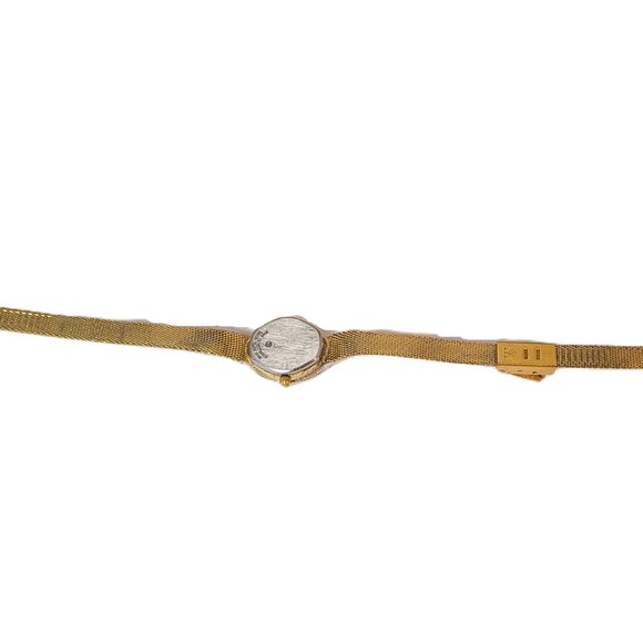 Vintage Gruen GR4748 Gold Ladies Quartz Diamond Wrist Watch Women's Jewelry - Picture 8 of 15